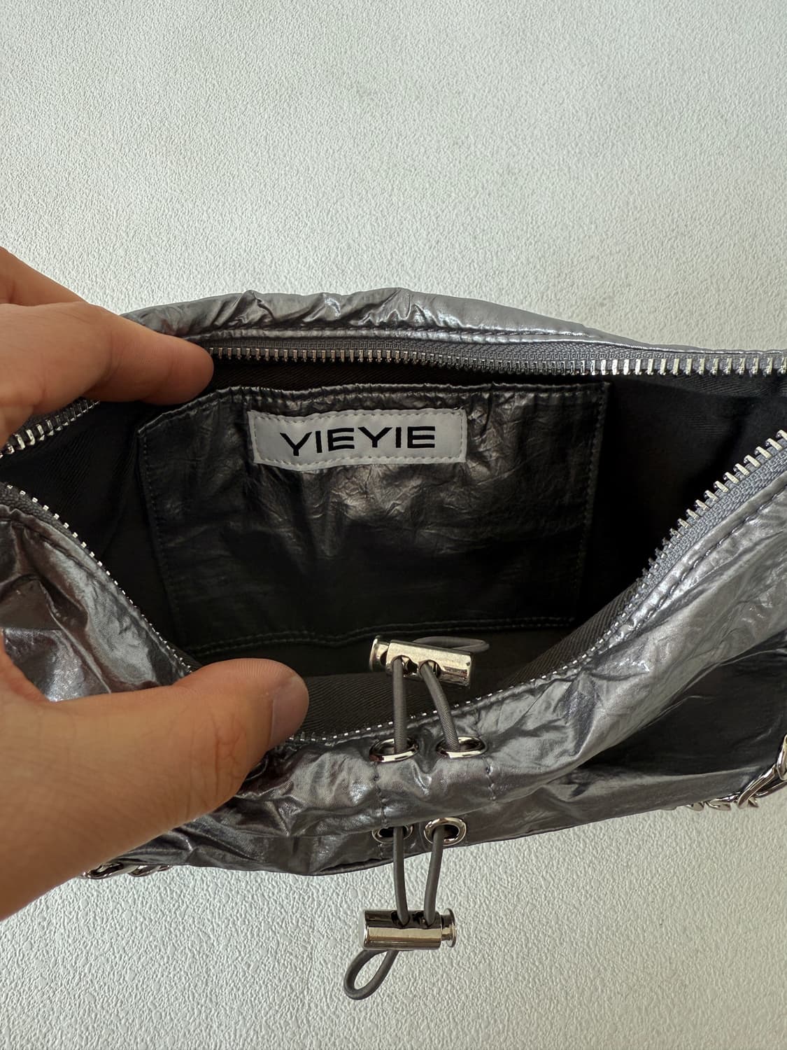 이에이에(YIEYIE) 체인 숄더백(미사용급) 상품이미지7