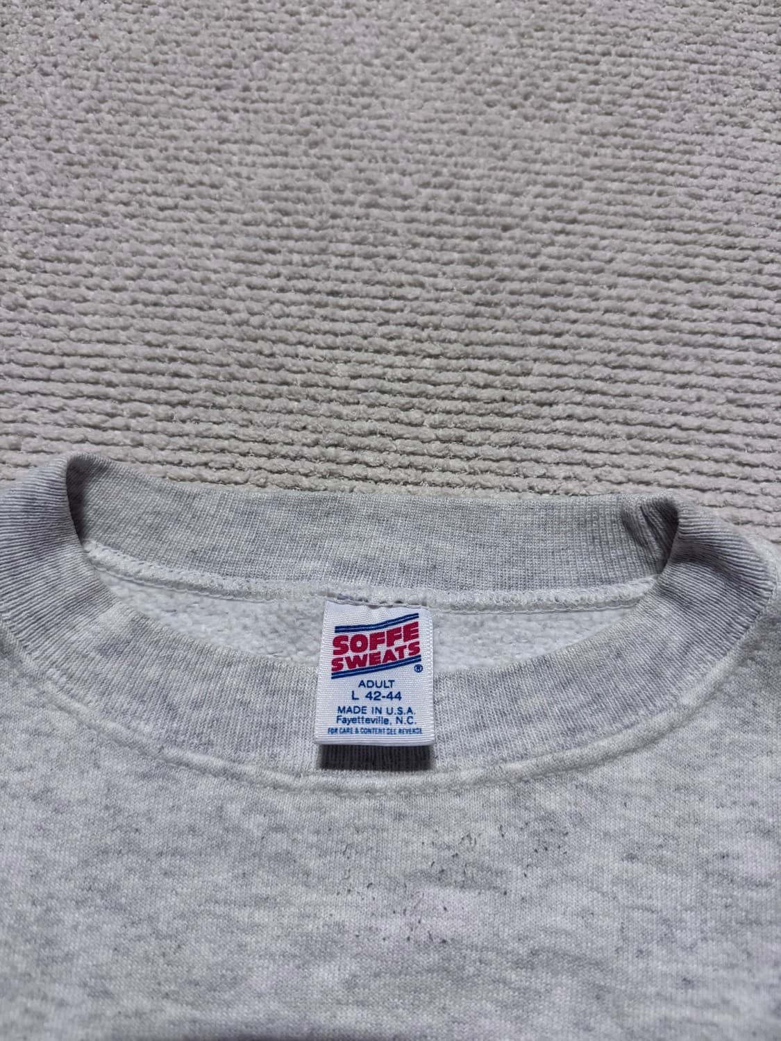 90s USA  AIR FORCE 프린팅 스웻셔츠 L 상품이미지4