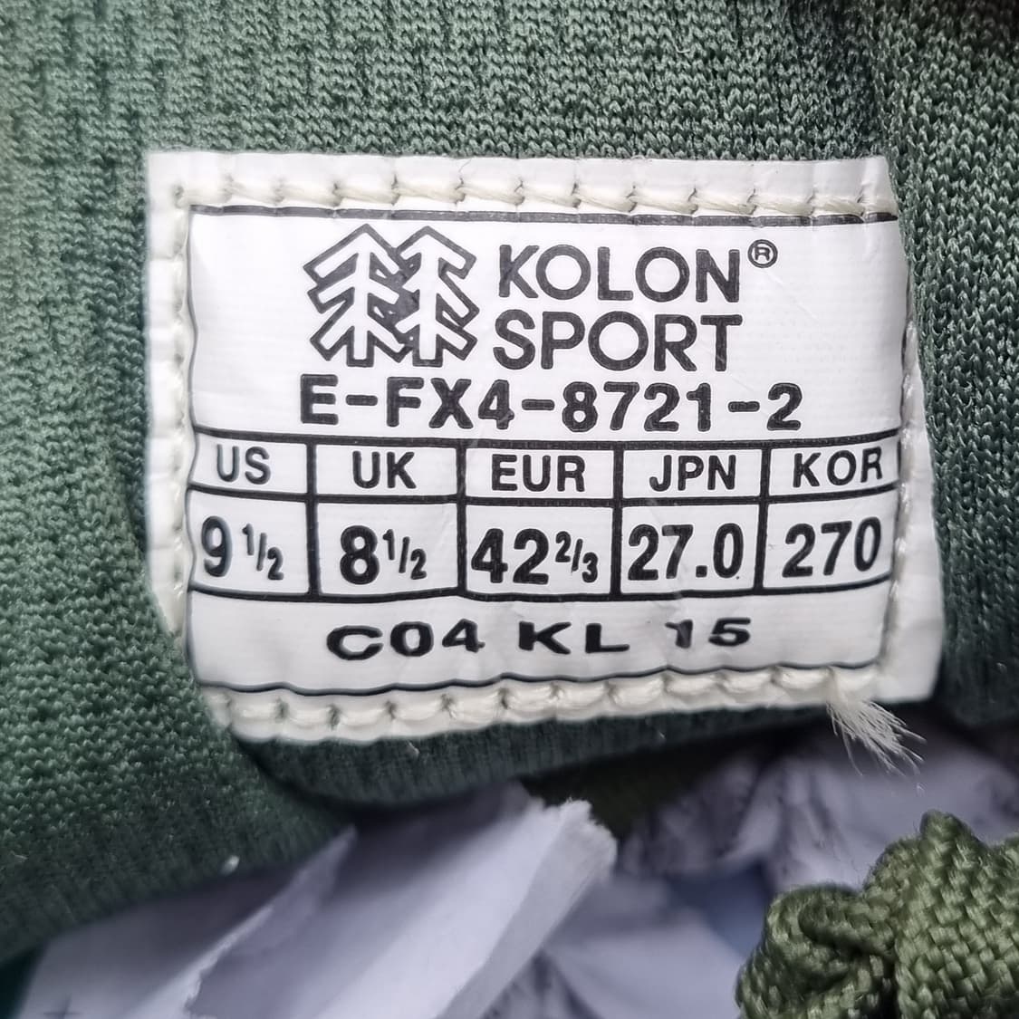 코오롱스포츠 엑소 남성 트레킹화 270 상품이미지6