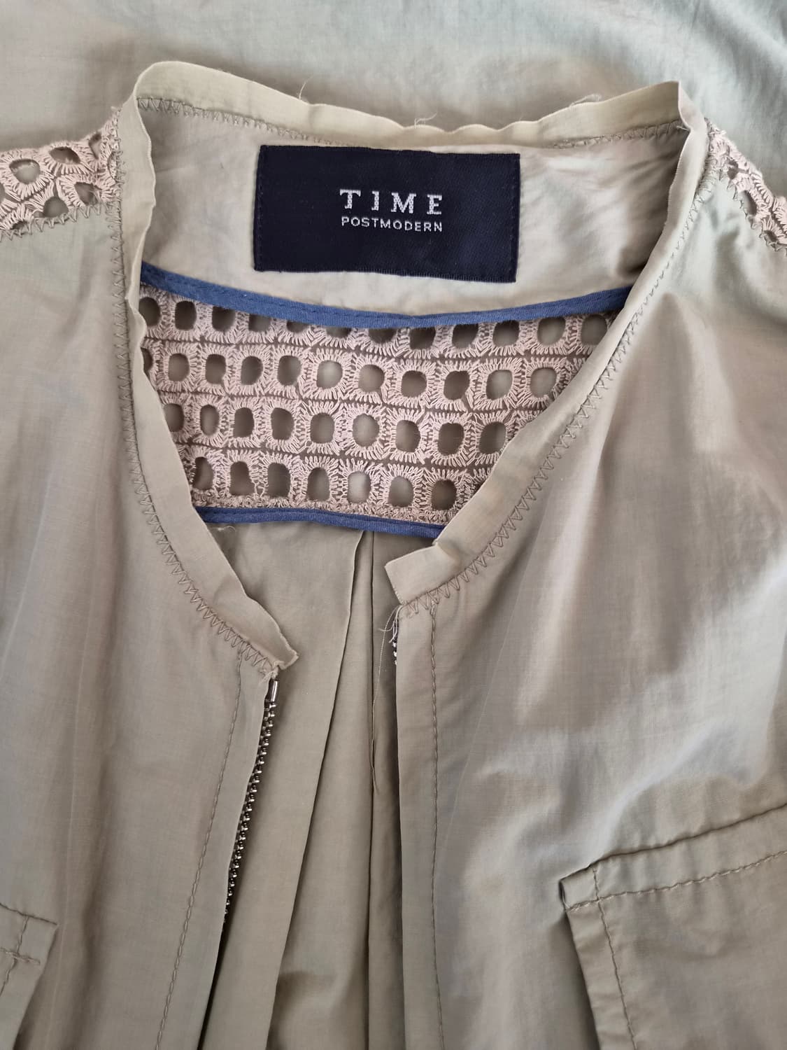 타임 TIME 여성 펀칭스트링야상 82-94-160사이즈 상품이미지6