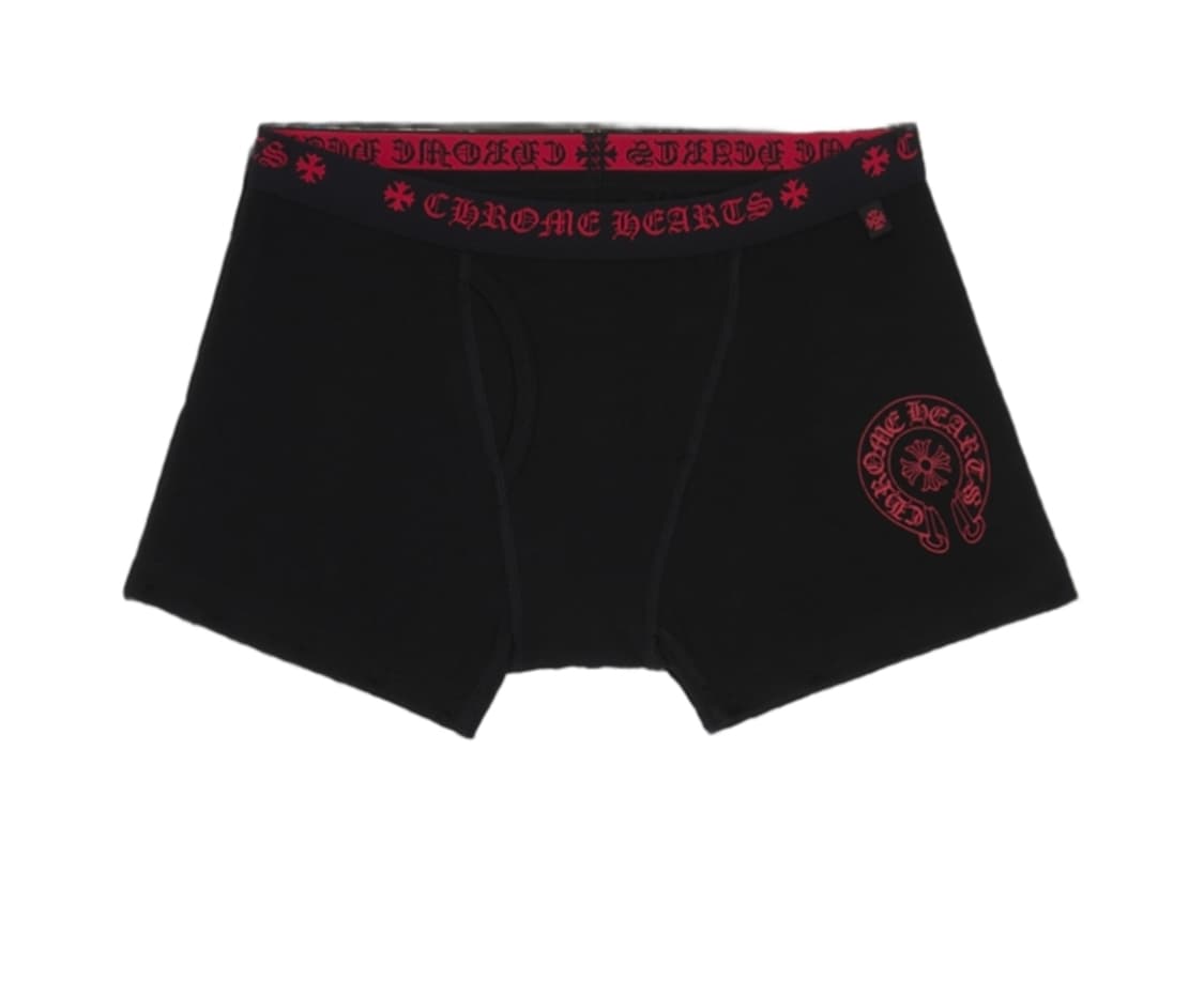 크롬하츠 블랙레드 브리프 싸이즈L 상품이미지1