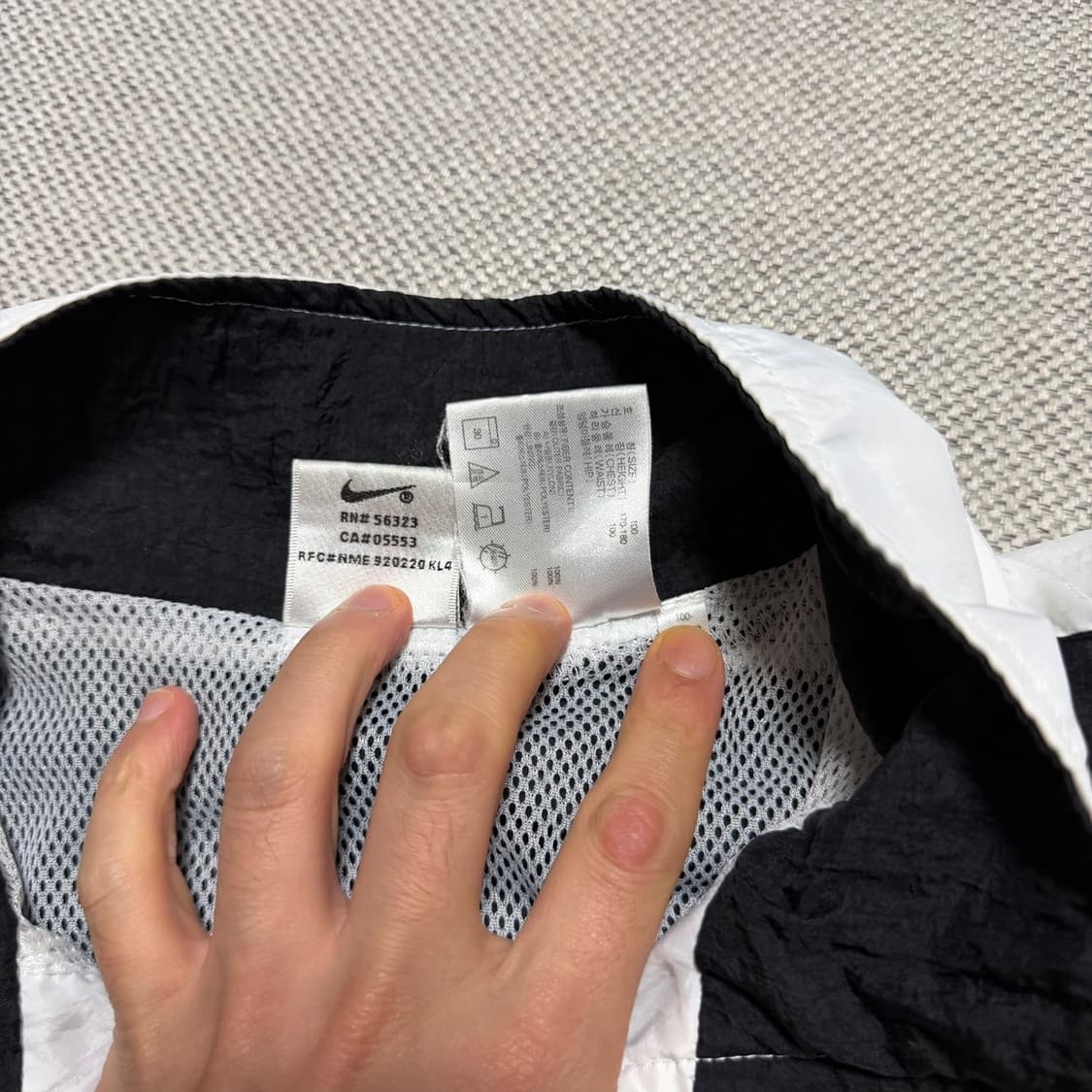 00s 나이키 올드스쿨 바람막이 자켓 상품이미지3