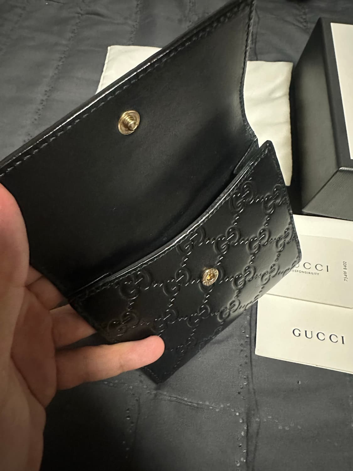 구찌 보우 GG 리본 반지갑 (OS) 상품이미지3