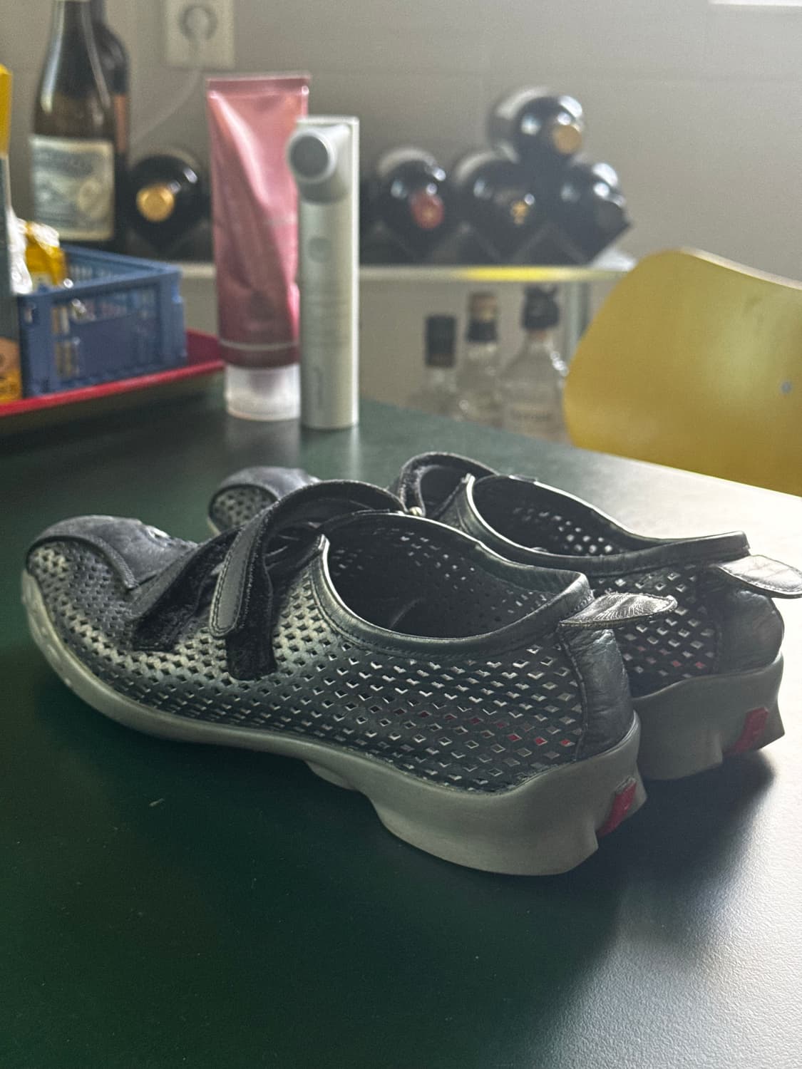 프라다 레더메쉬 스니커즈 265 상품이미지3