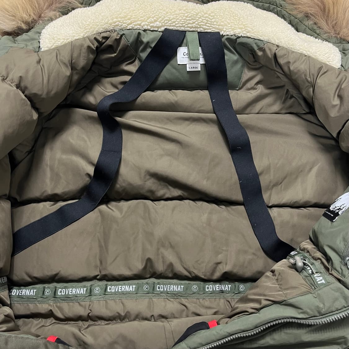 커버낫 구스다운 울버린 파카 패딩 (남여공용) 상품이미지6