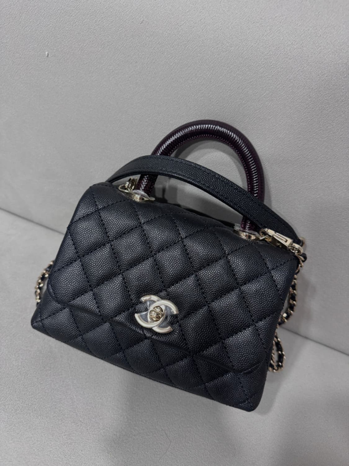 정품 새상품 샤넬 코코핸들 미니 20cm (초미니,나노미니,woc 아님) 상품이미지1