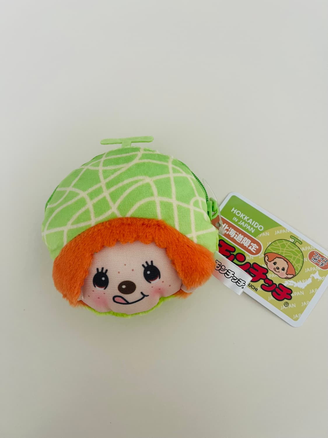 북해도 한정 몬치치 멜론 파우치 홋카이도 한정 몬치치 상품이미지1