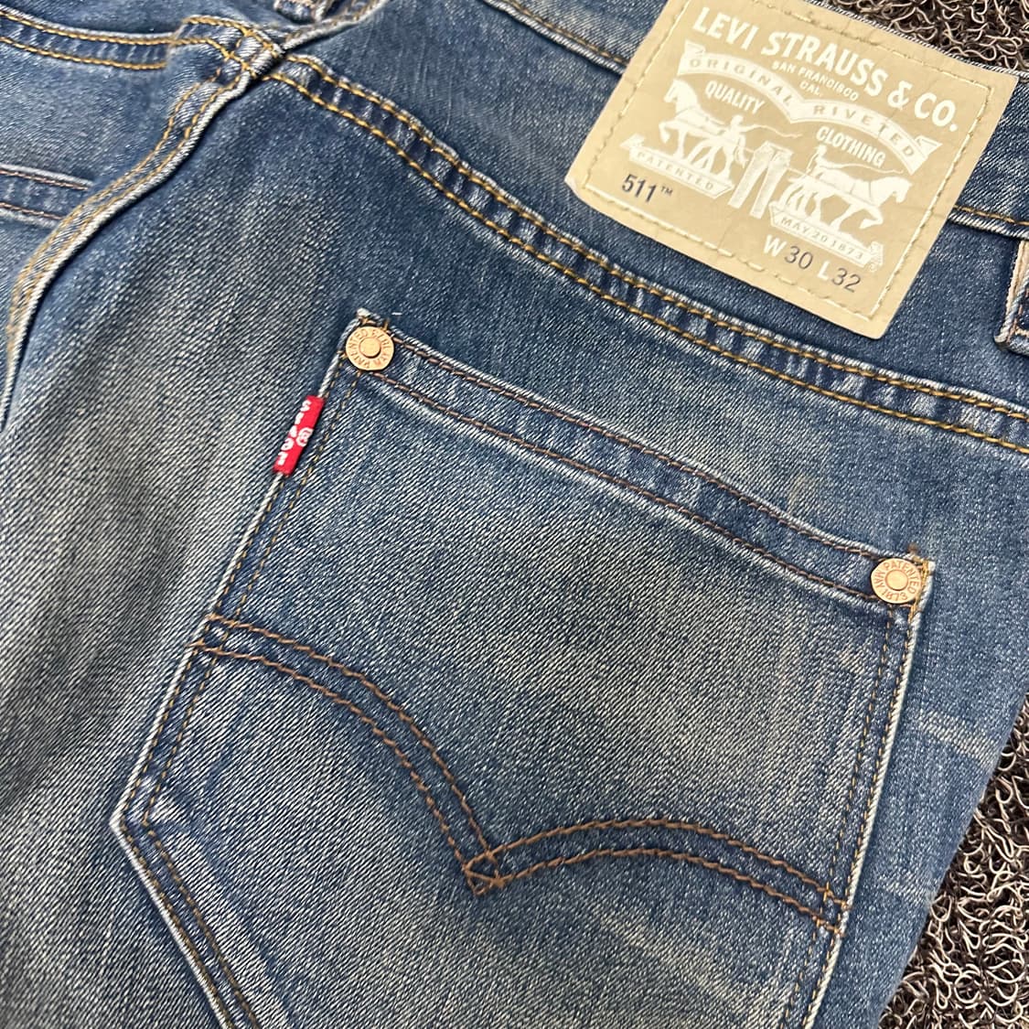 리바이스 511 데님 청바지 팬츠 30인치 상품이미지6