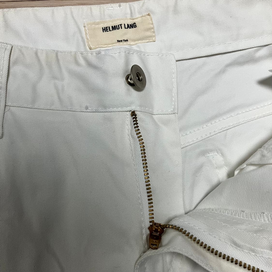 [Helmut Lang] 00s 헬무트랭 화이트 팬츠 상품이미지4