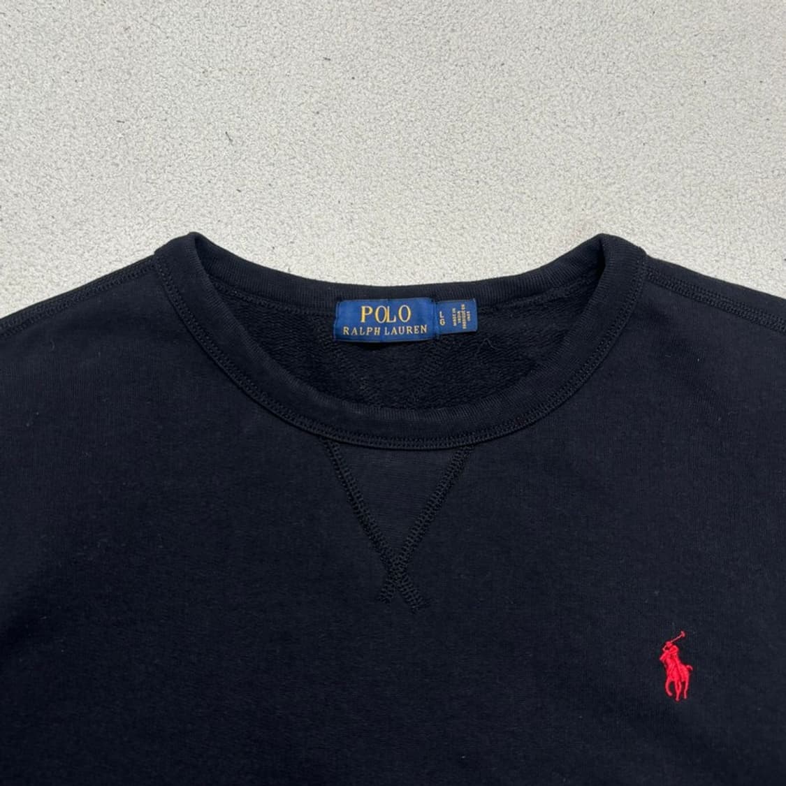 POLO RALPH LAUREN 스웻셔츠 블랙  L 상품이미지5