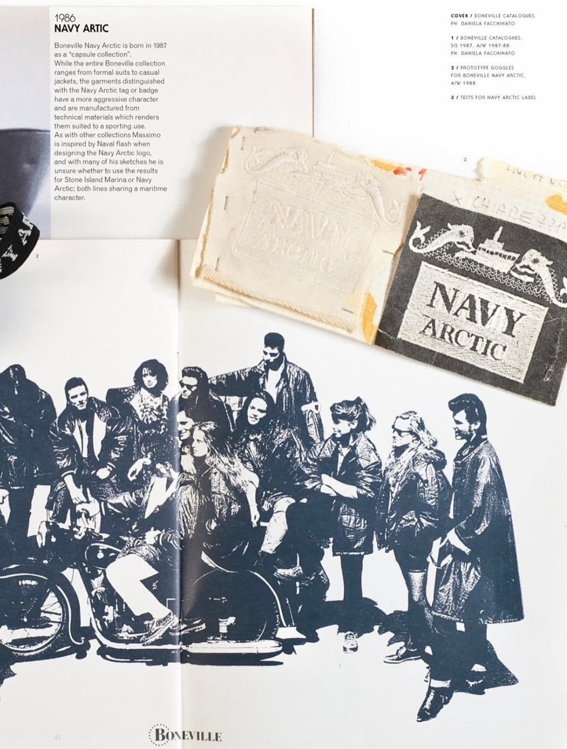 80s Boneville navy arctic 페이즐리 코튼 자켓 상품이미지4