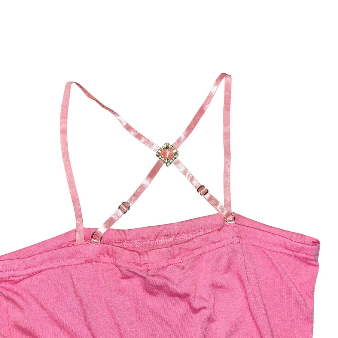 SKINNY Lip 스키니립 크로스 끈 나시 갸루y2k 상품이미지3