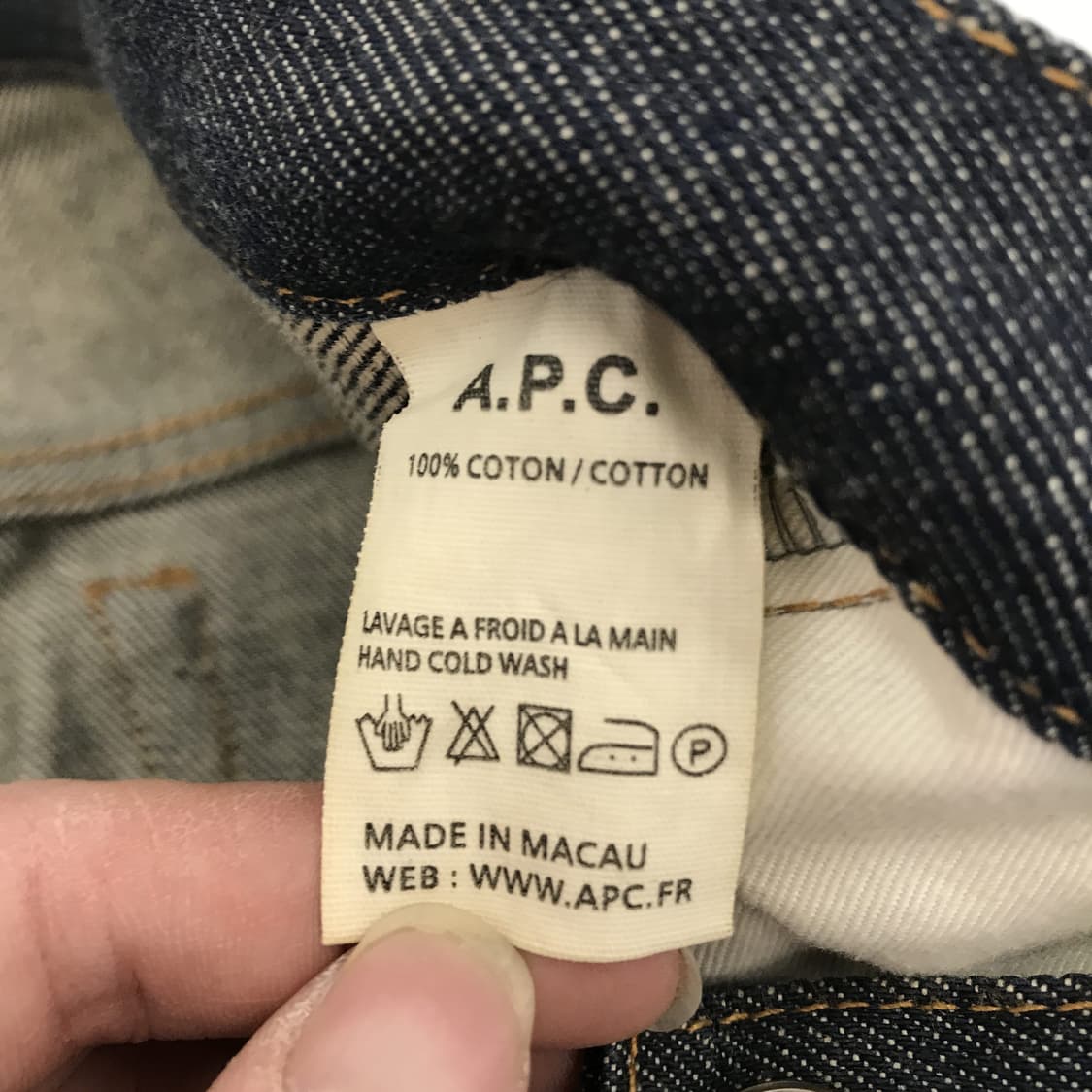 아페쎄 APC 쁘띠 스탠다드 셀비지데님 [28 상품이미지6