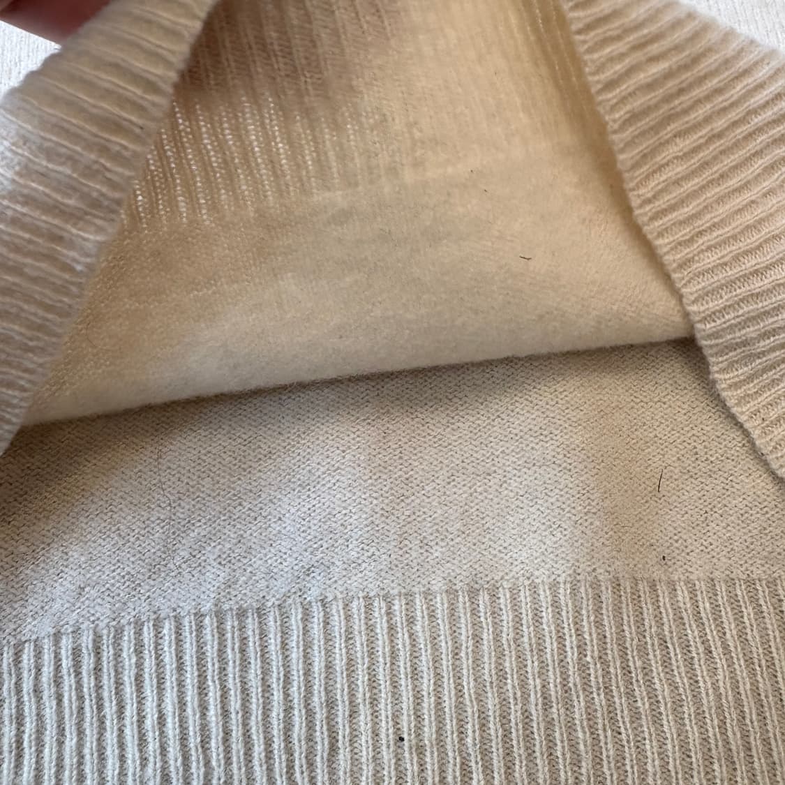 폴로 정품 램스울 아이보리 니트 상품이미지6