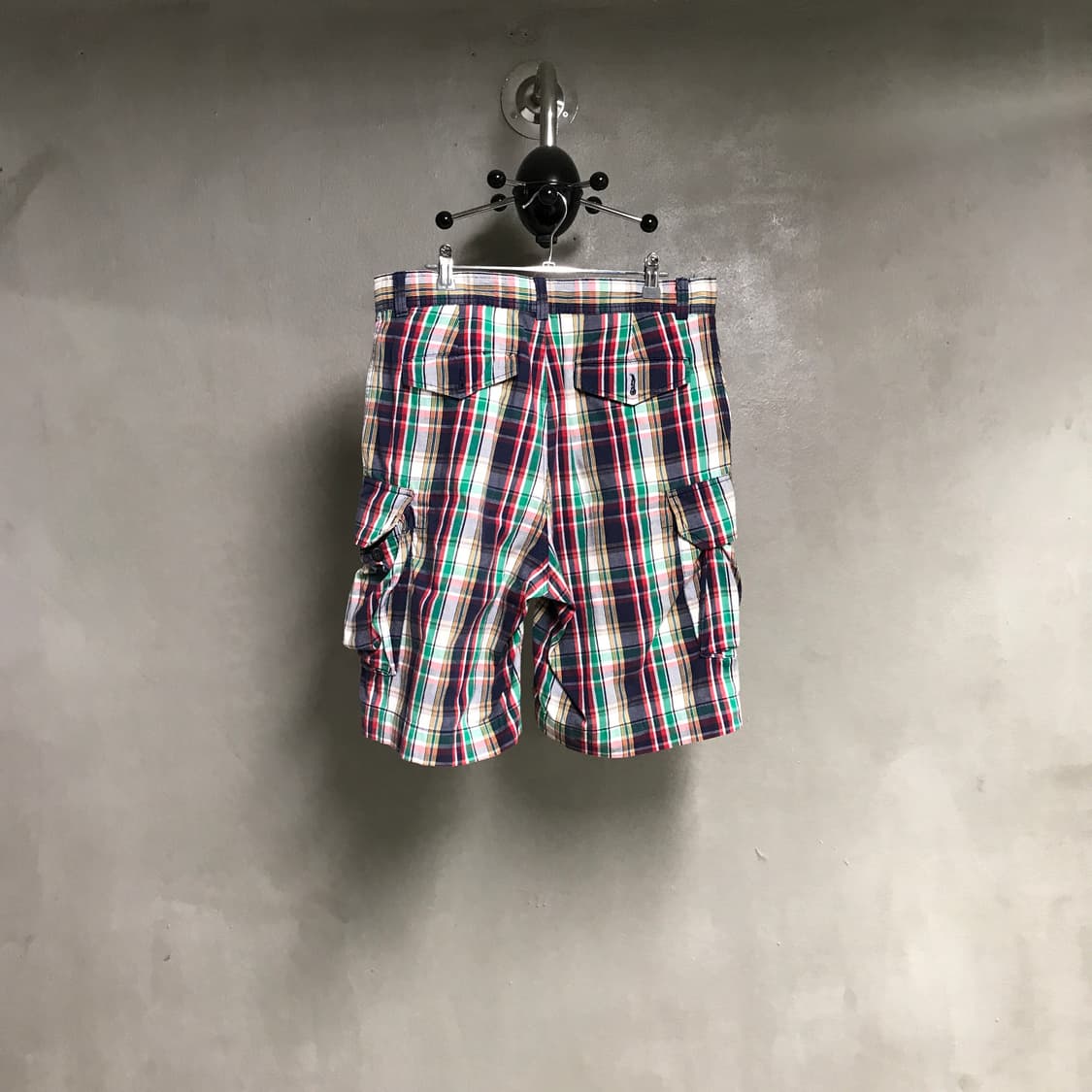 폴로 랄프로렌 체크 카고 반바지 33 상품이미지4