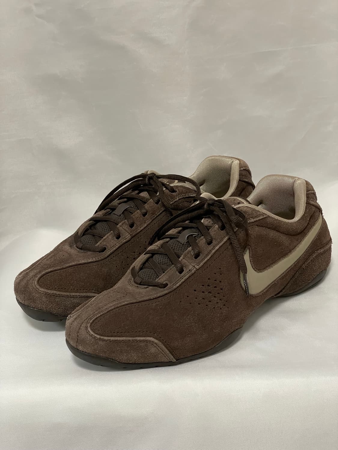 (280) 나이키 에어시리즈 6D 브라운 스웨이드 신발 상품이미지3