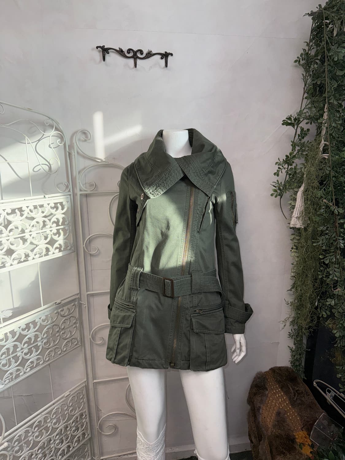 G.O.A khaki military safari jacket  상품이미지7