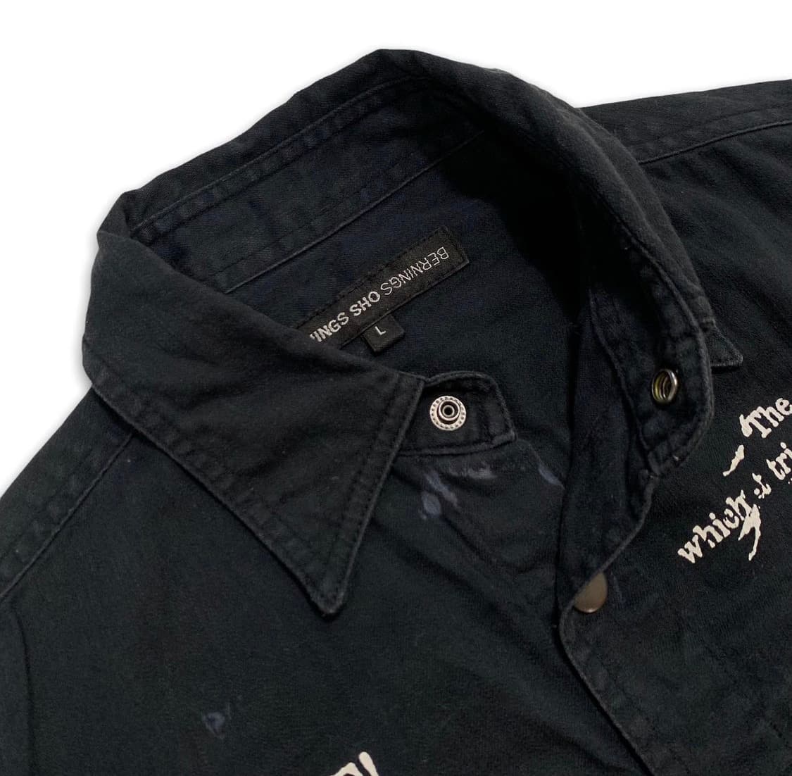 berningssho lettering shirt  상품이미지4