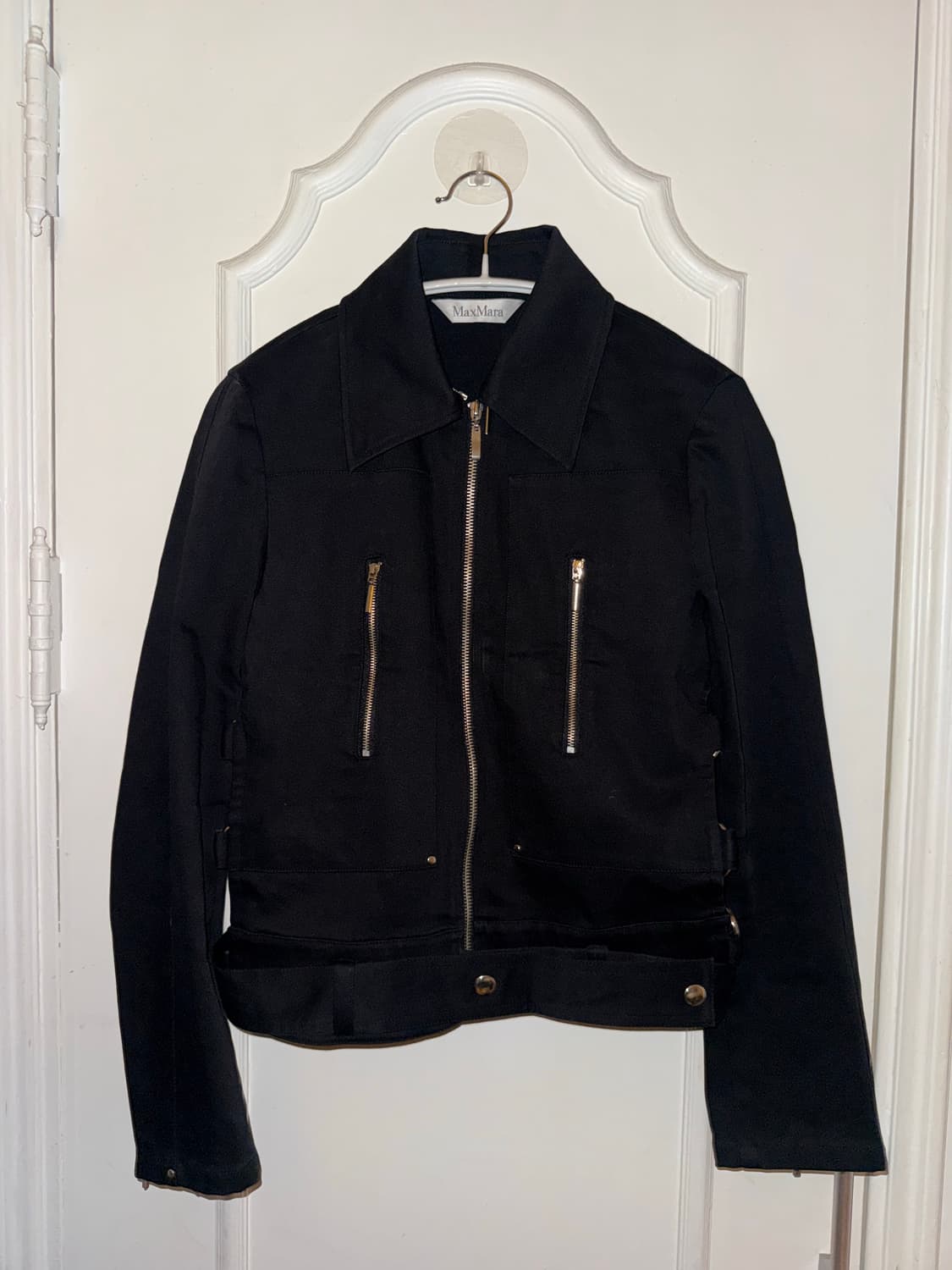 Max mara Ring Detail Rider jacket 상품이미지1