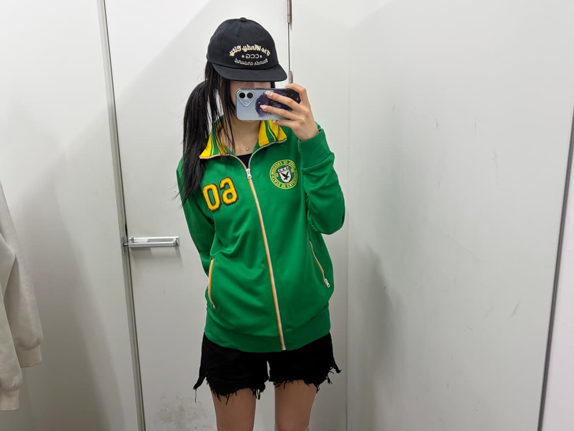 y2k 패치 디테일 트랙탑 상품이미지5