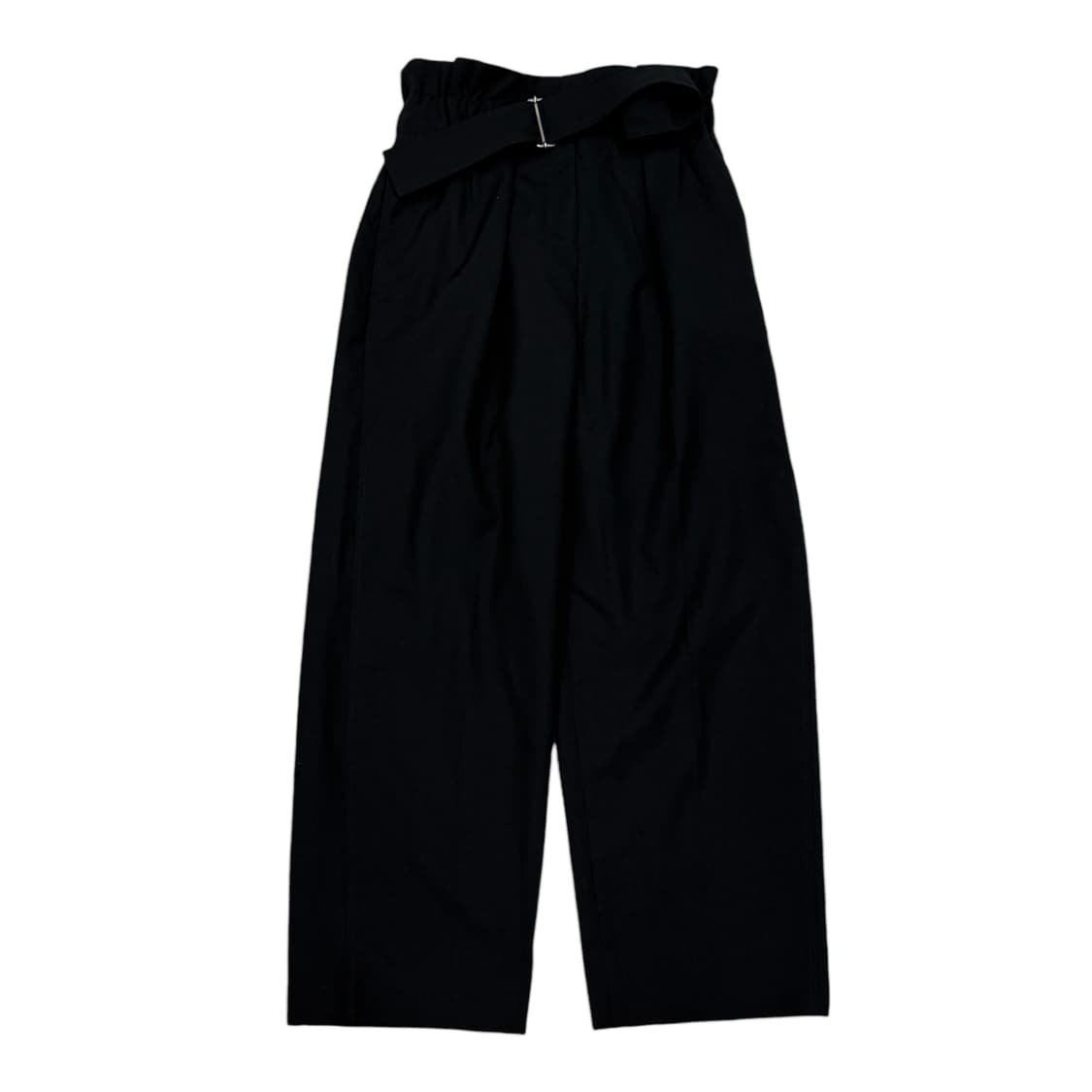 ARKET 아르켓 벨트 스트레이트핏 울 슬랙스 팬츠 바지 블랙 36 상품이미지1