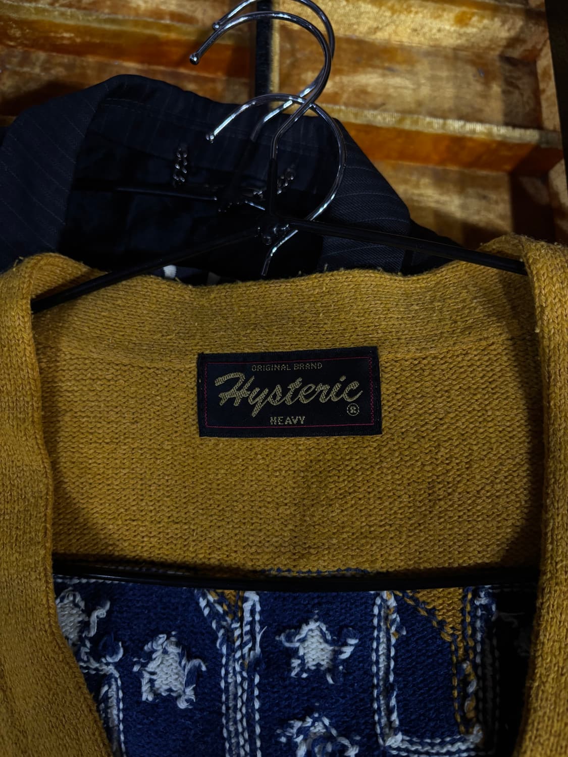 HYSTERIC GLAMOUR 히스테릭 글래머 포인트 가디건 상품이미지4