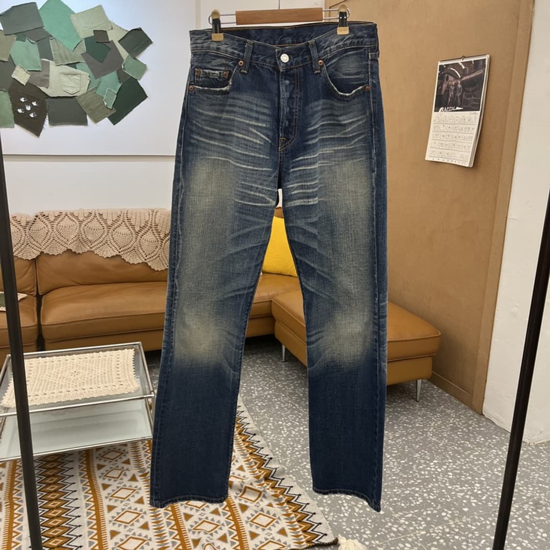 리바이스 501 아메카지 빈티지 워싱 데님팬츠 30인치 C10608 상품이미지3