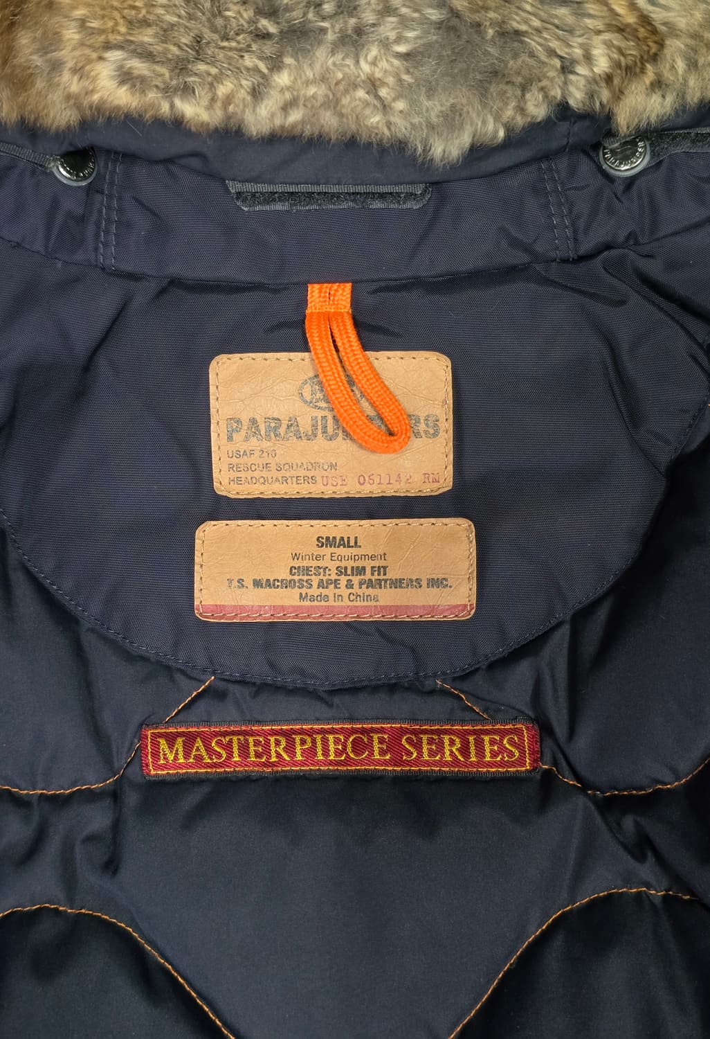 PJS 파라점퍼스 코디악 네이비 패딩 S 상품이미지5