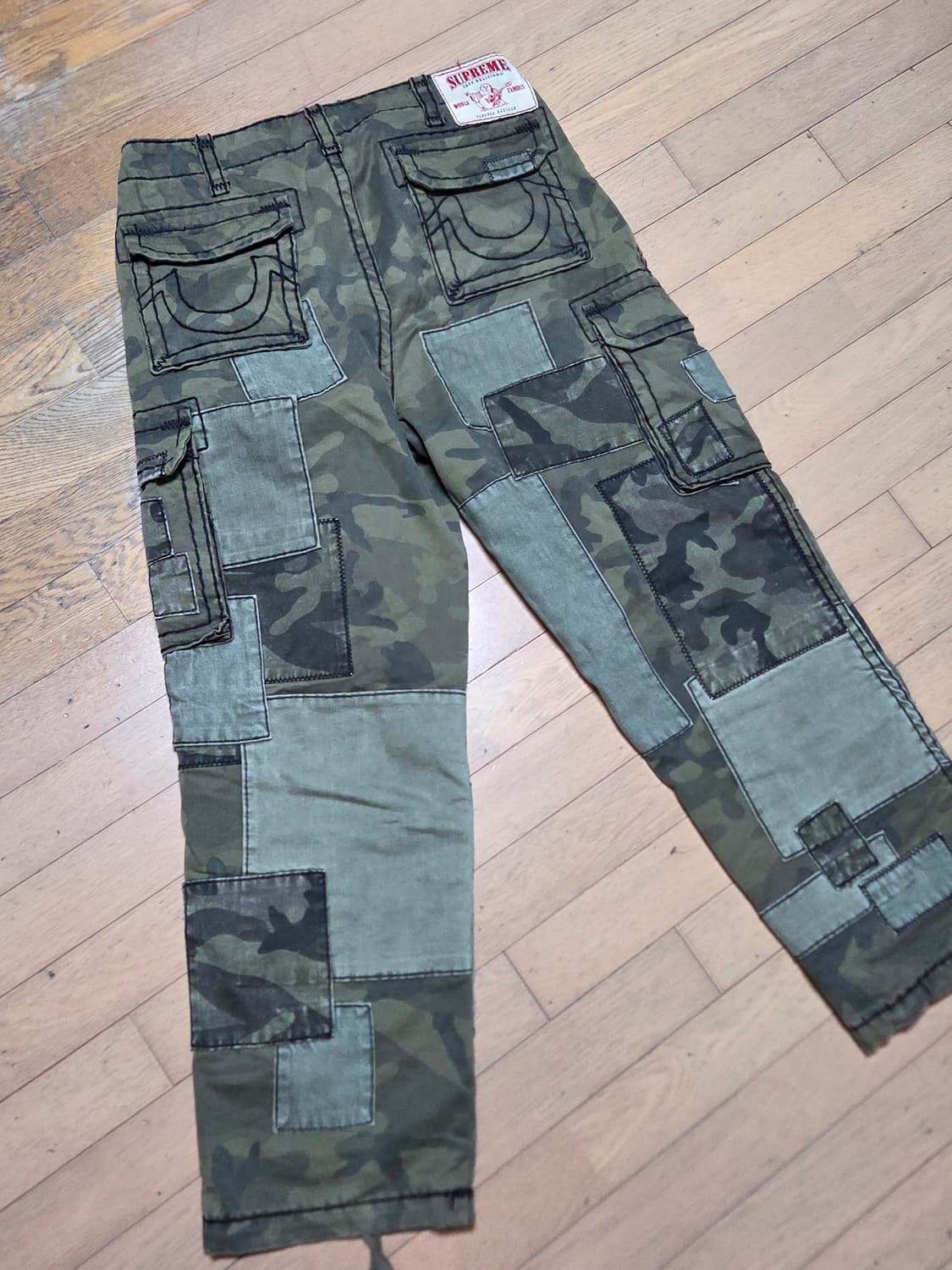 34) 슈프림 트루릴리젼 패치카모 팬츠 상품이미지3