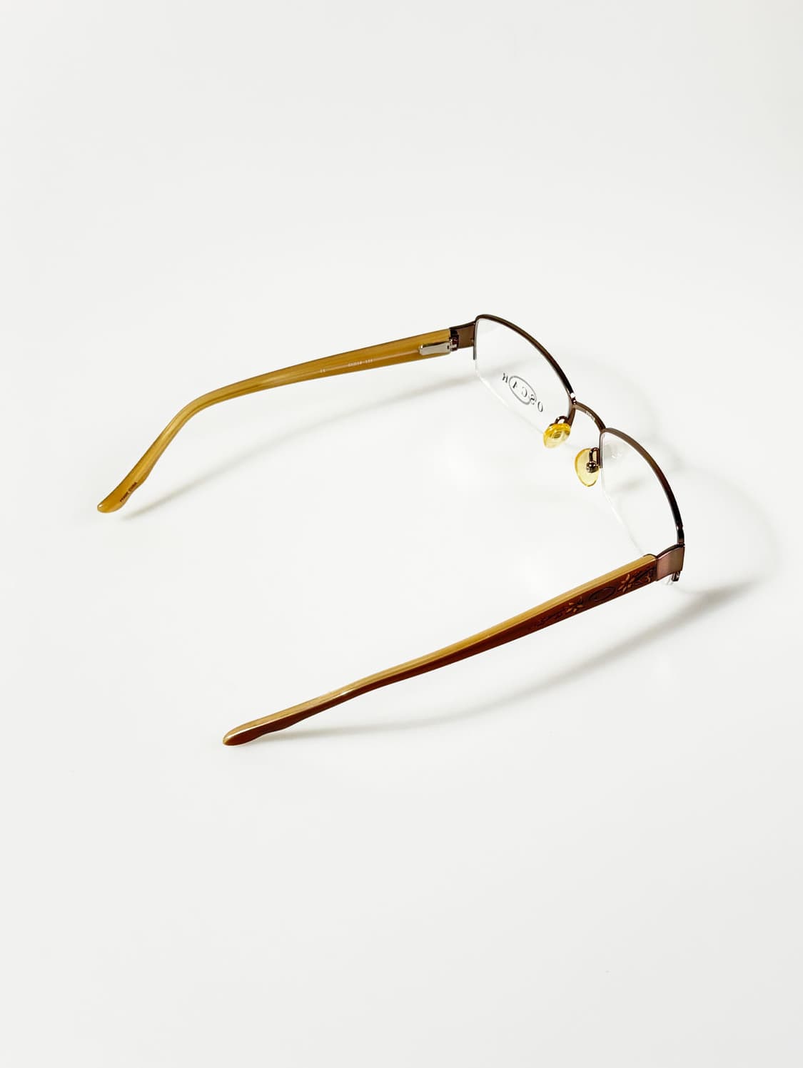 OSCAR De La Renta 반무테 스퀘어 메탈 빈티지 안경 상품이미지4