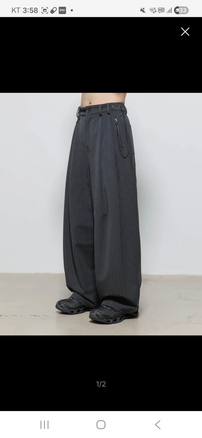 비긴 202 록 링크 팬츠 2사이즈 상품이미지1