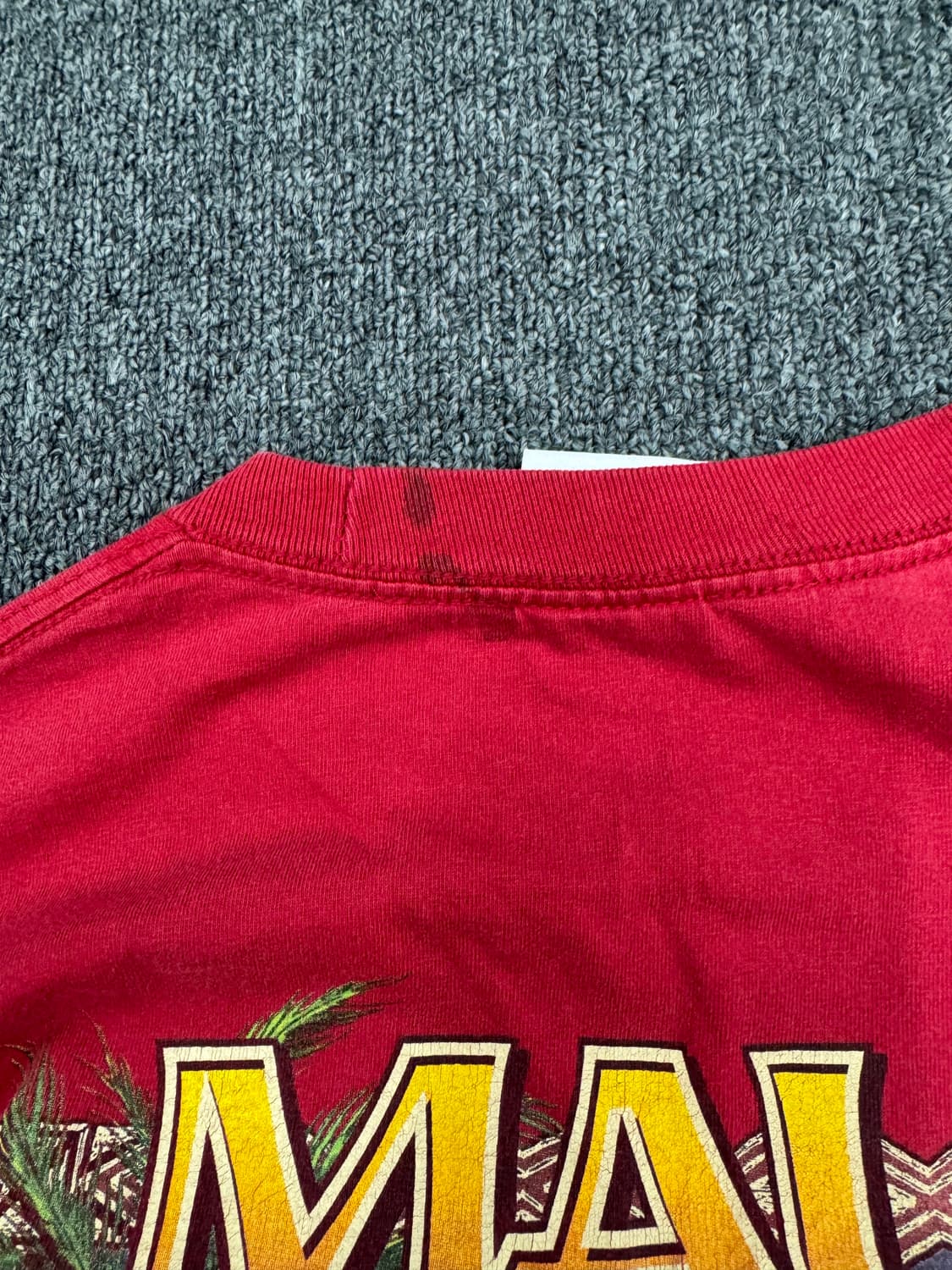 M)할리데이비슨 빈티지 프린팅 Maul Hawaii 반팔 상품이미지6