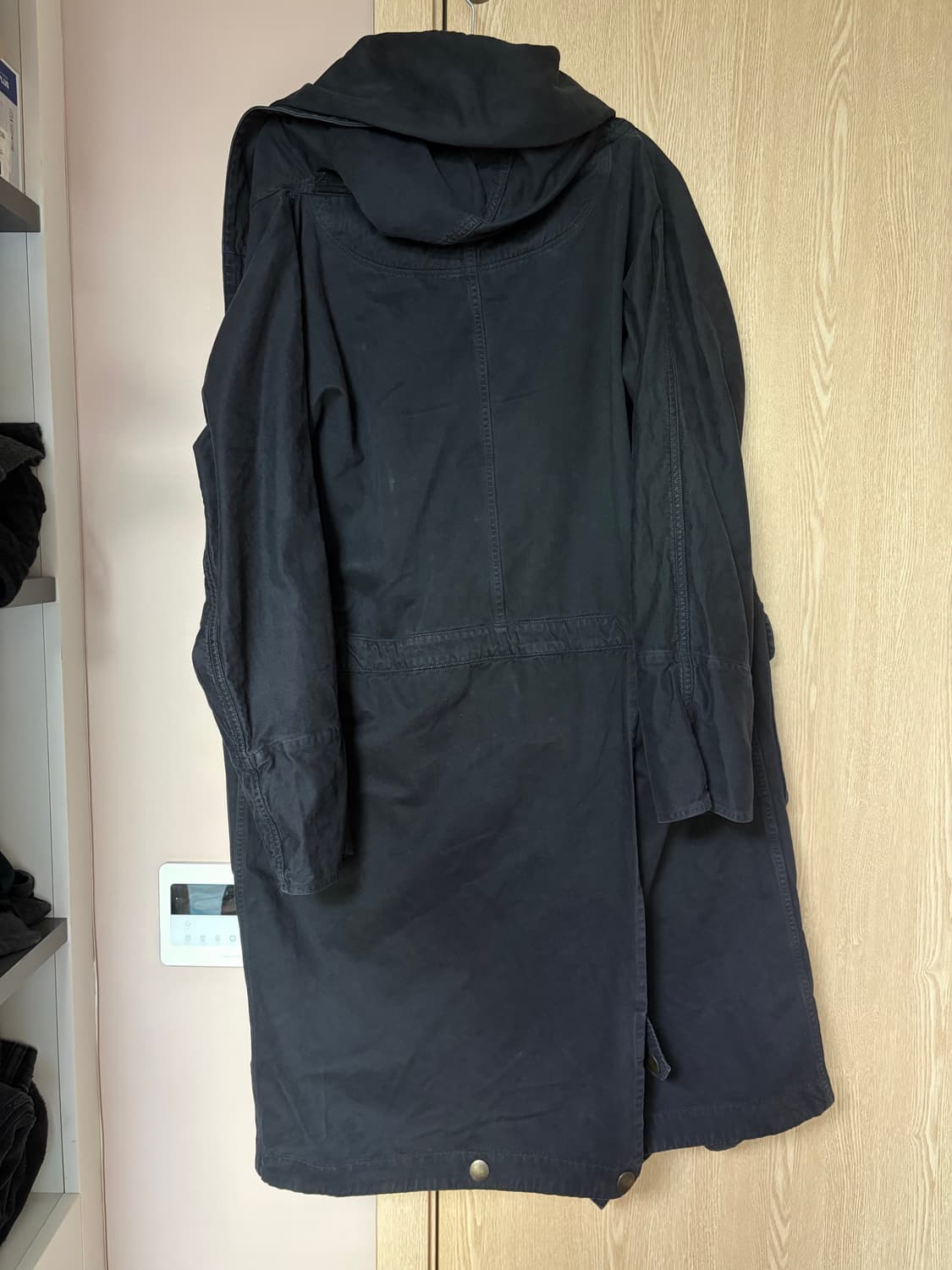 캐피탈 링코트 블랙 롱버전 [1] 상품이미지3