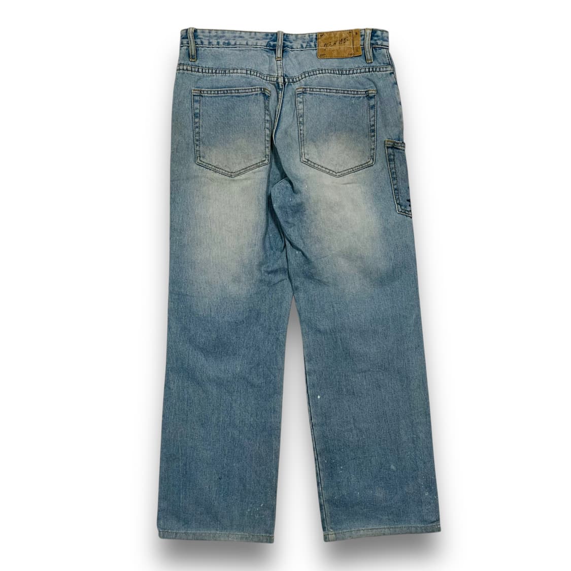 HWLLWAY scratch punching denim pants 상품이미지4