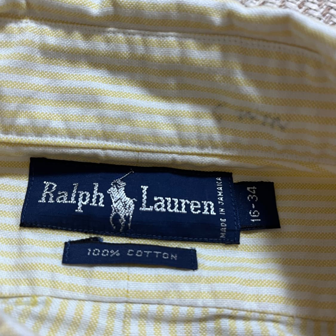 [정품] 폴로 옐로우 / 멀티포니 스트라이프 셔츠 [ 16-34 ] 상품이미지5