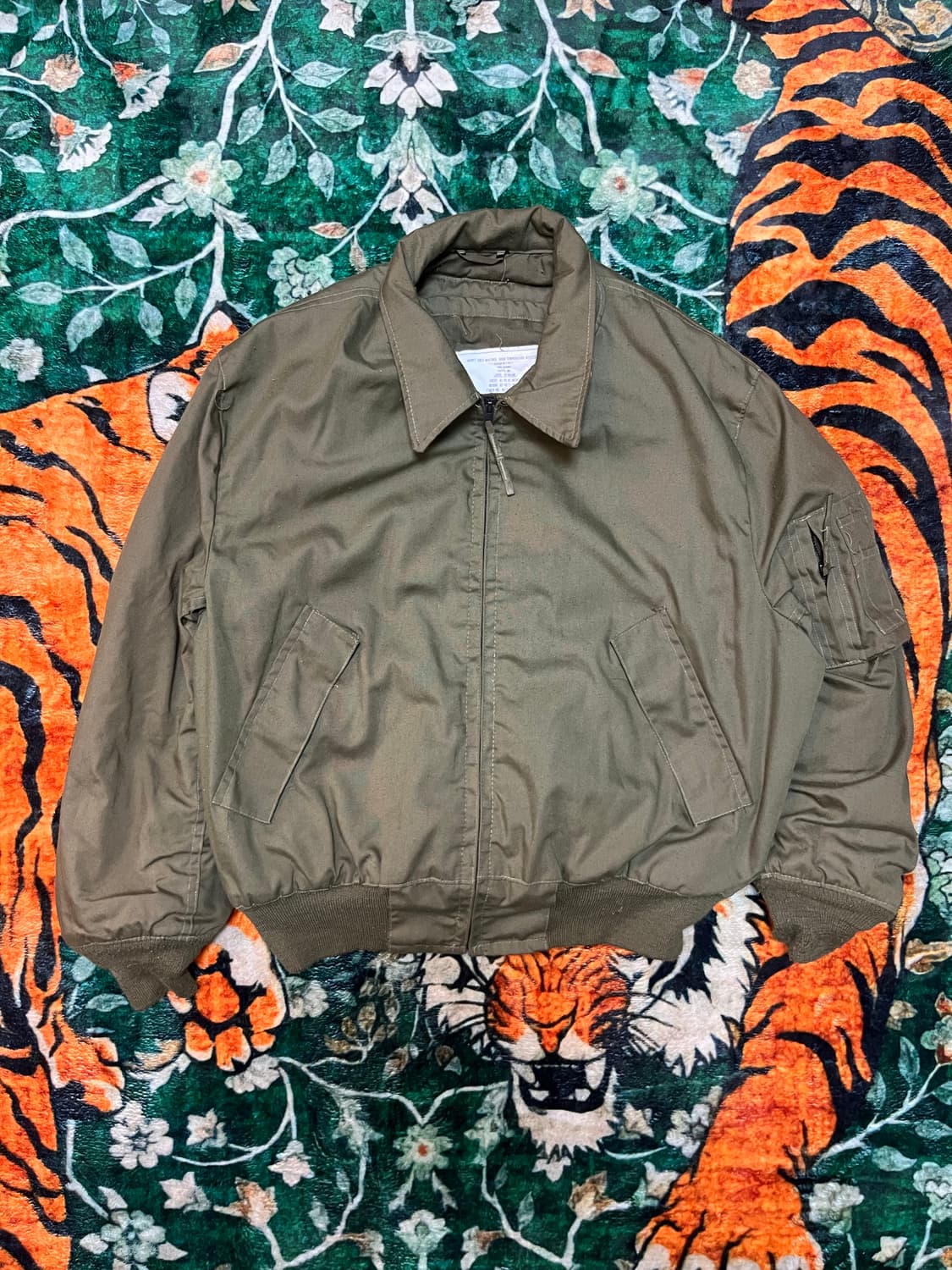 80s CVC tanker jacket OG (L-R) 상품이미지1