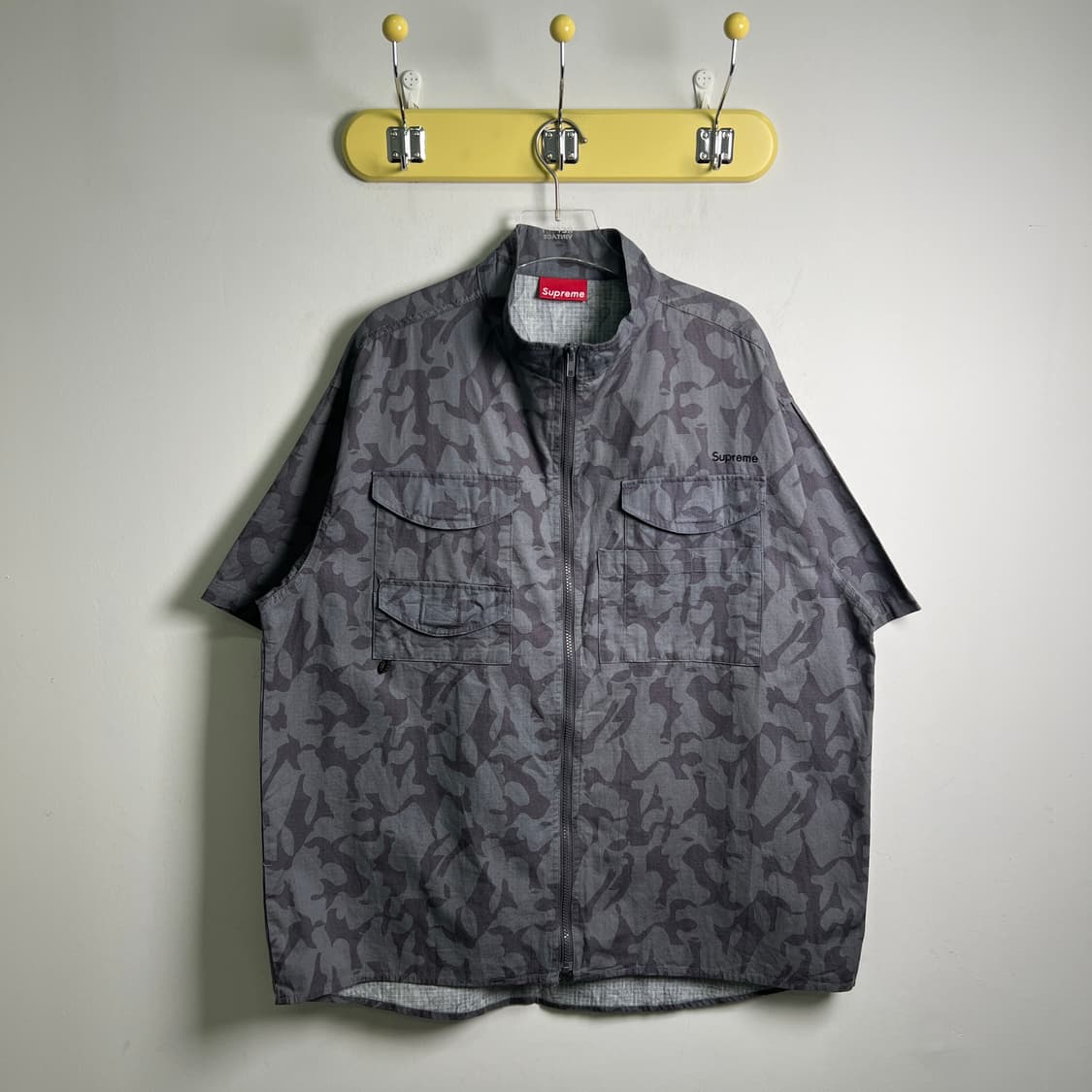 supreme 슈프림 카모플라쥬 반팔 셔츠 자켓 XL 상품이미지2