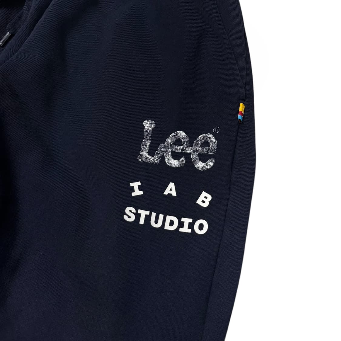 (M) Lee X 아이앱 스튜디오 스웻 조거팬츠 네이비 상품이미지2