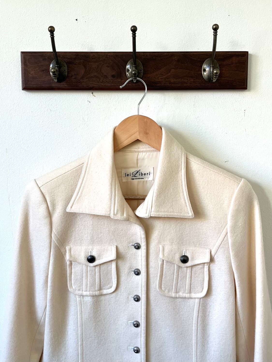 lei Liberi 아트버튼 울 자켓 상품이미지2