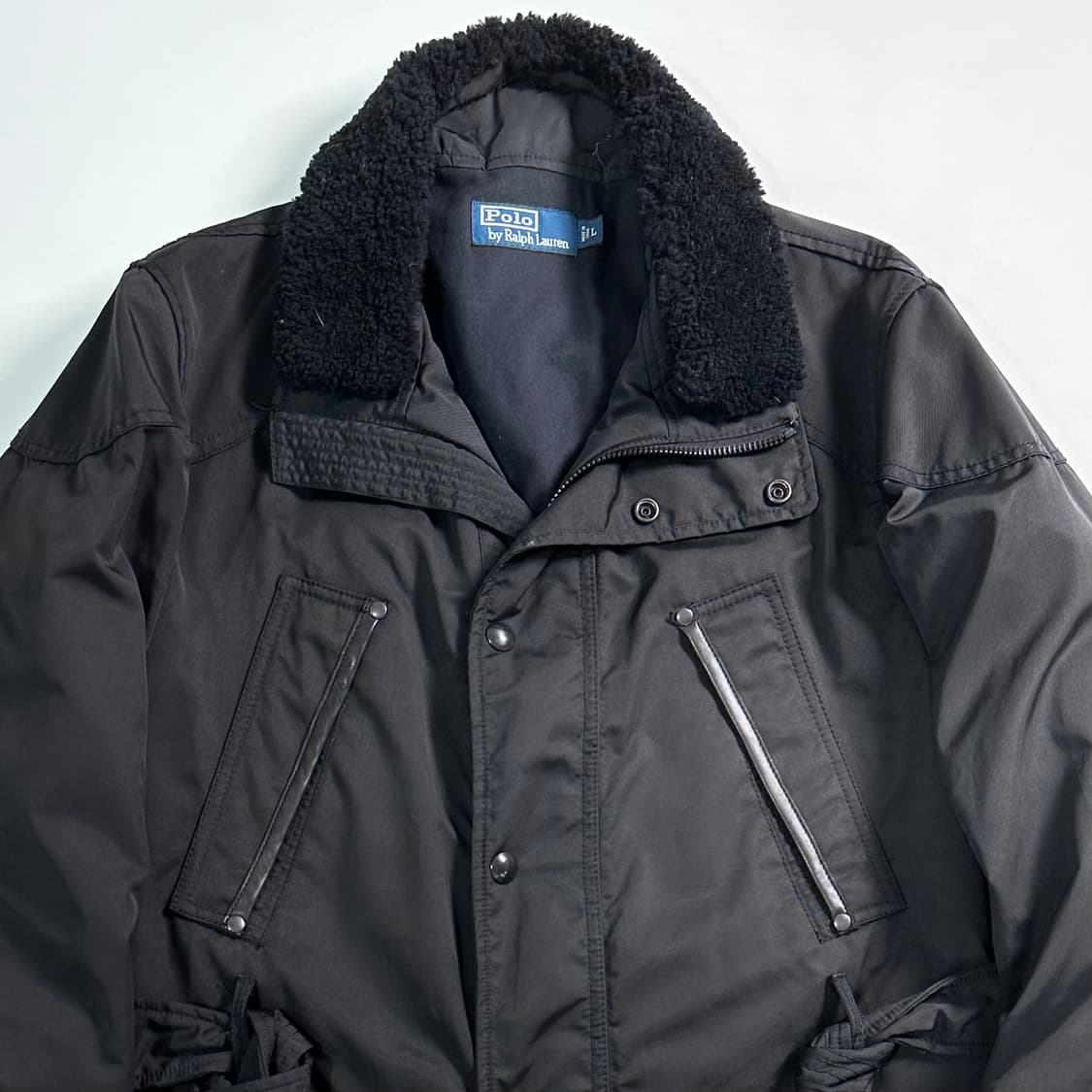 폴로 랄프로렌 코튼/나일론 벨티드 자켓 상품이미지3