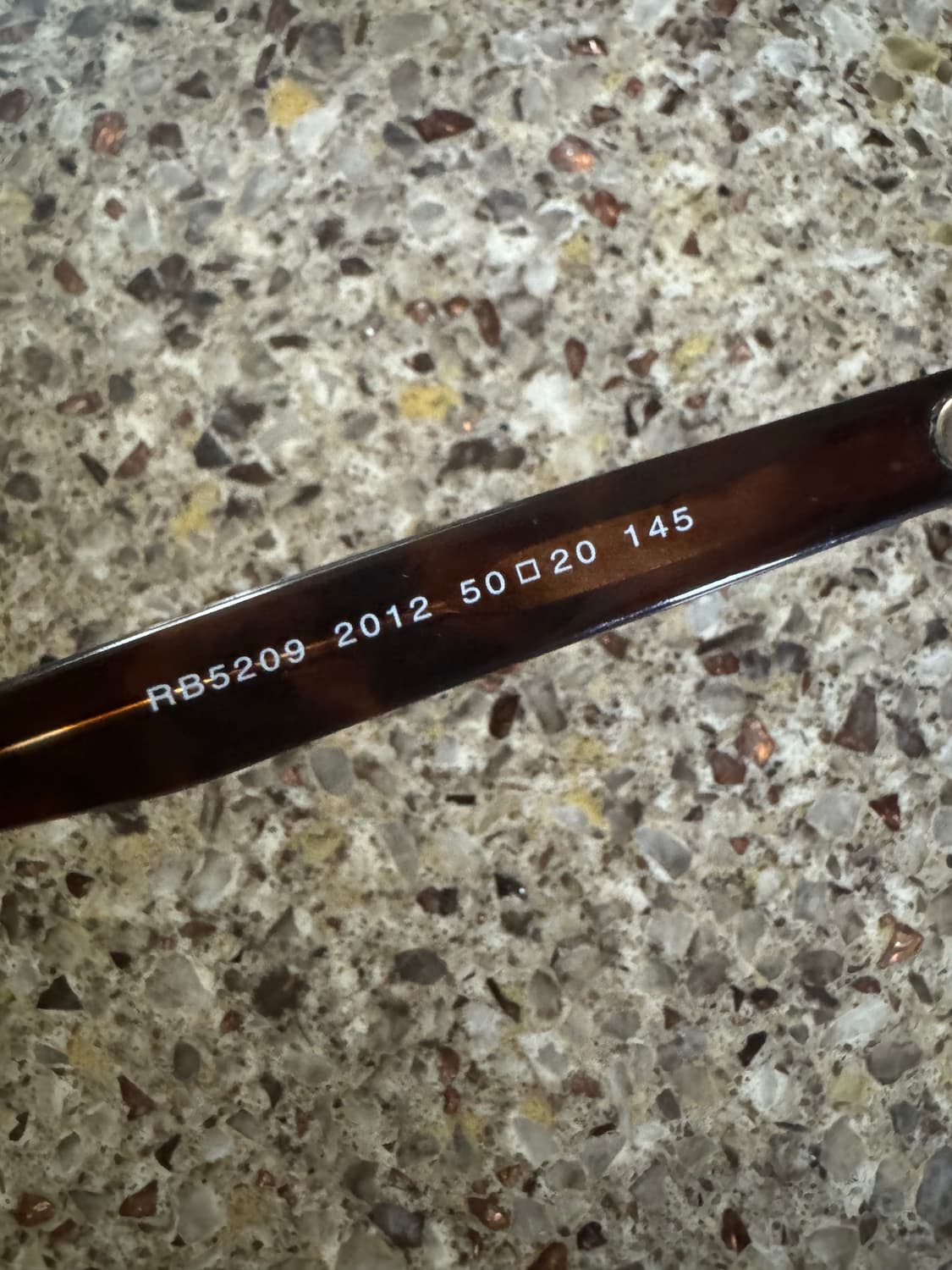 레이벤 빈티지 뿔테 안경테 상품이미지4