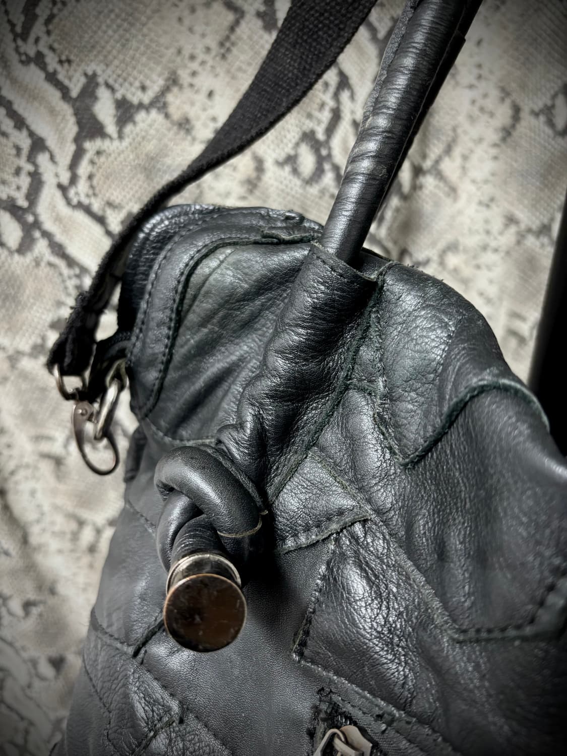 [V-KEI] Studded Real Leather Buckle LGB 상품이미지8