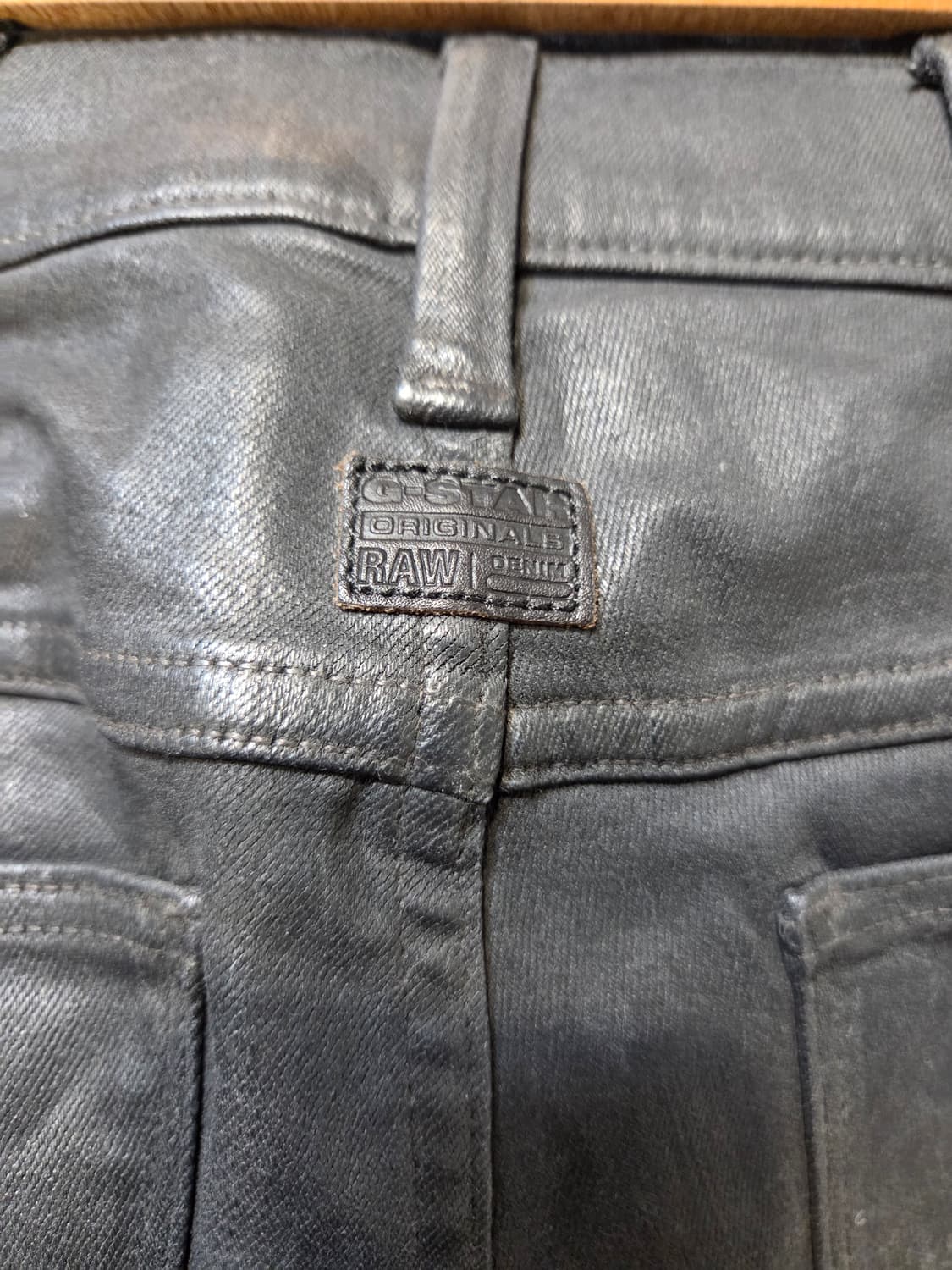 G-Star RAW 5620 블랙 코팅진(W28/L30)남여공용 상품이미지8