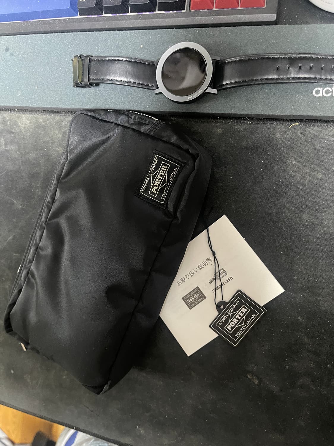 요시다 포터 탱커 파우치 622-77327 블랙 상품이미지7