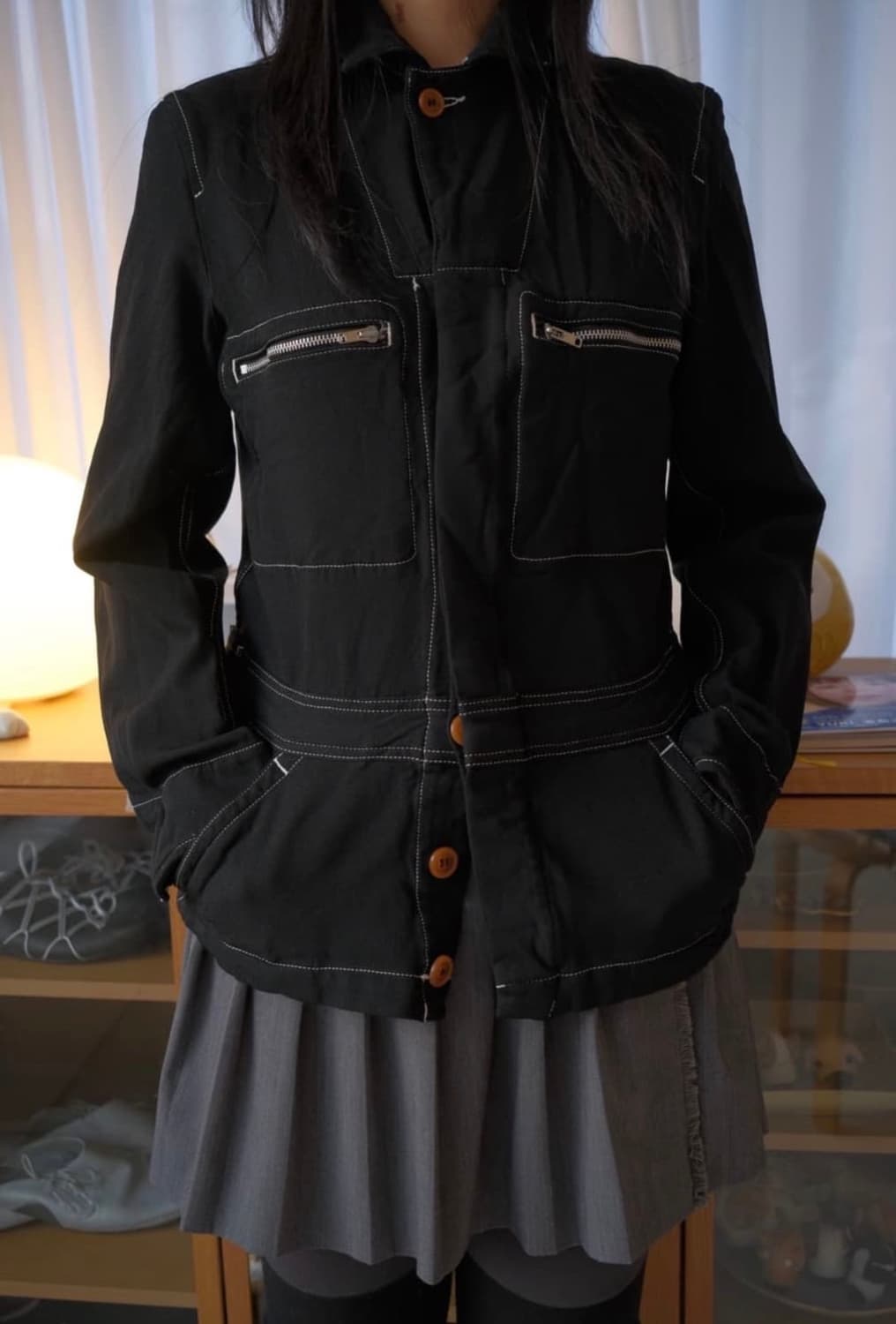 꼼데가르송 스티치 자켓 상품이미지2