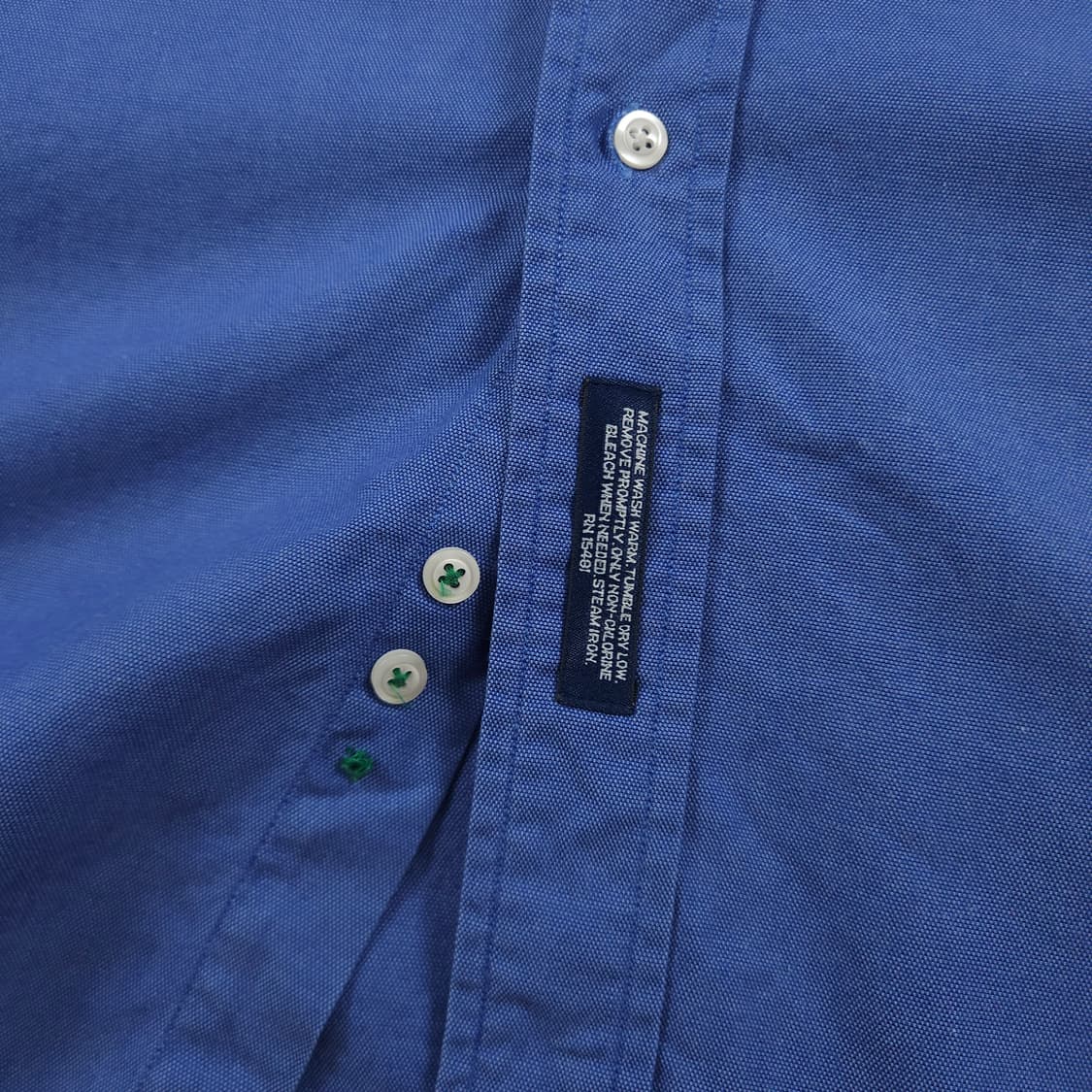 2XL(110) 타미 힐피거 헤비셔츠 블루 상품이미지5