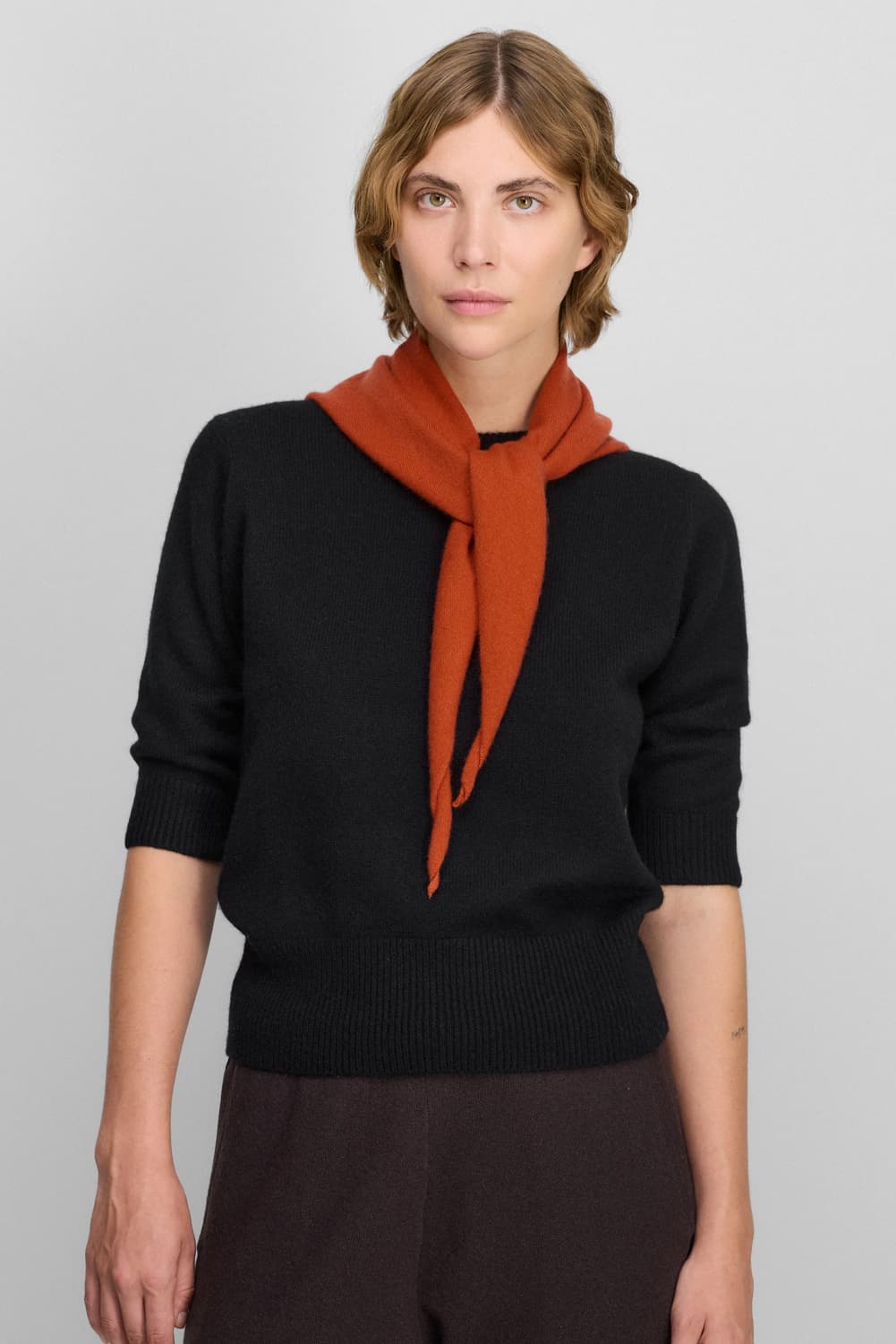 N°63 Well Cashmere-Blend Top 상품이미지3