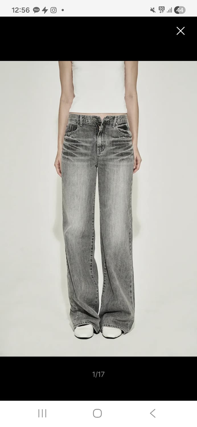 시너진 스트레이트 데님 팬츠 상품이미지1