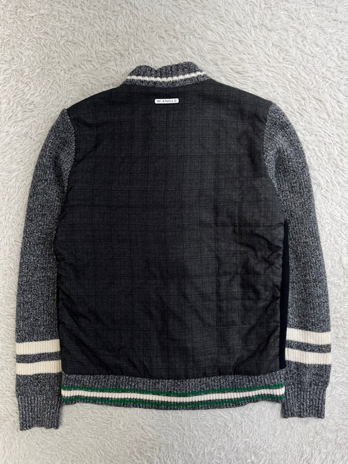 와이드앵글 울 니트 방풍 자켓/#243 상품이미지4