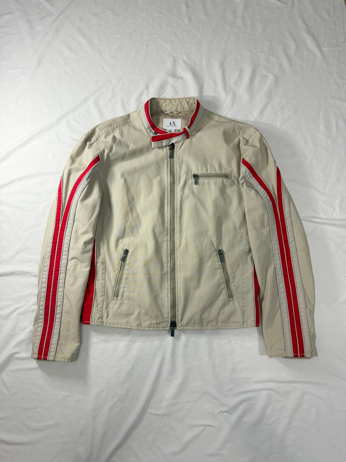 00s 아르마니 익스체인지 아이보리 자켓  상품이미지1